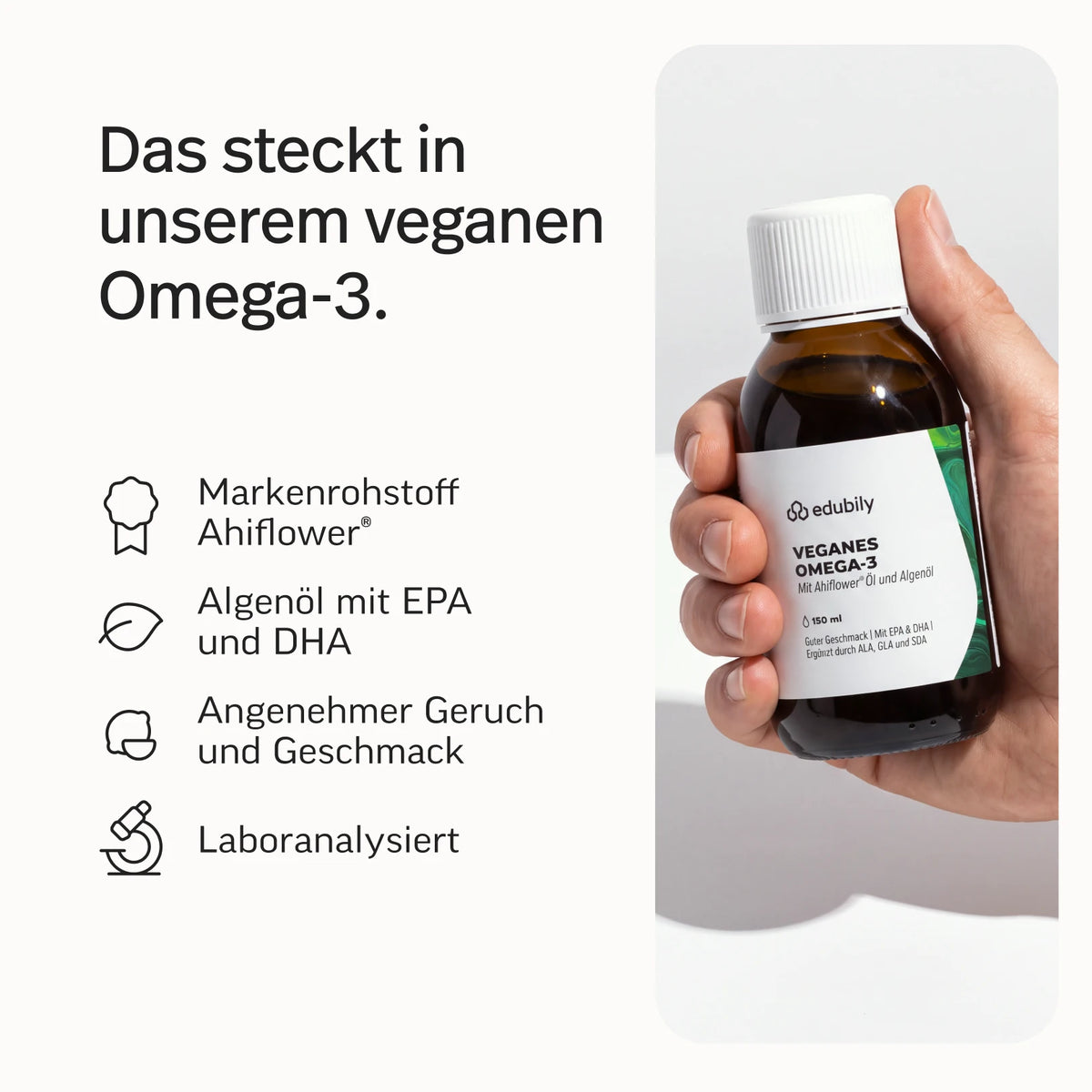 Veganes Omega-3 Öl