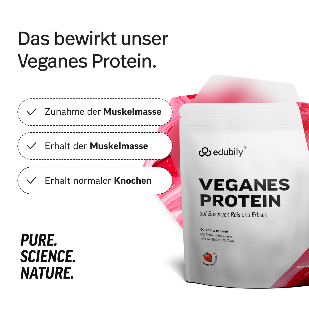 Veganes Proteinpulver