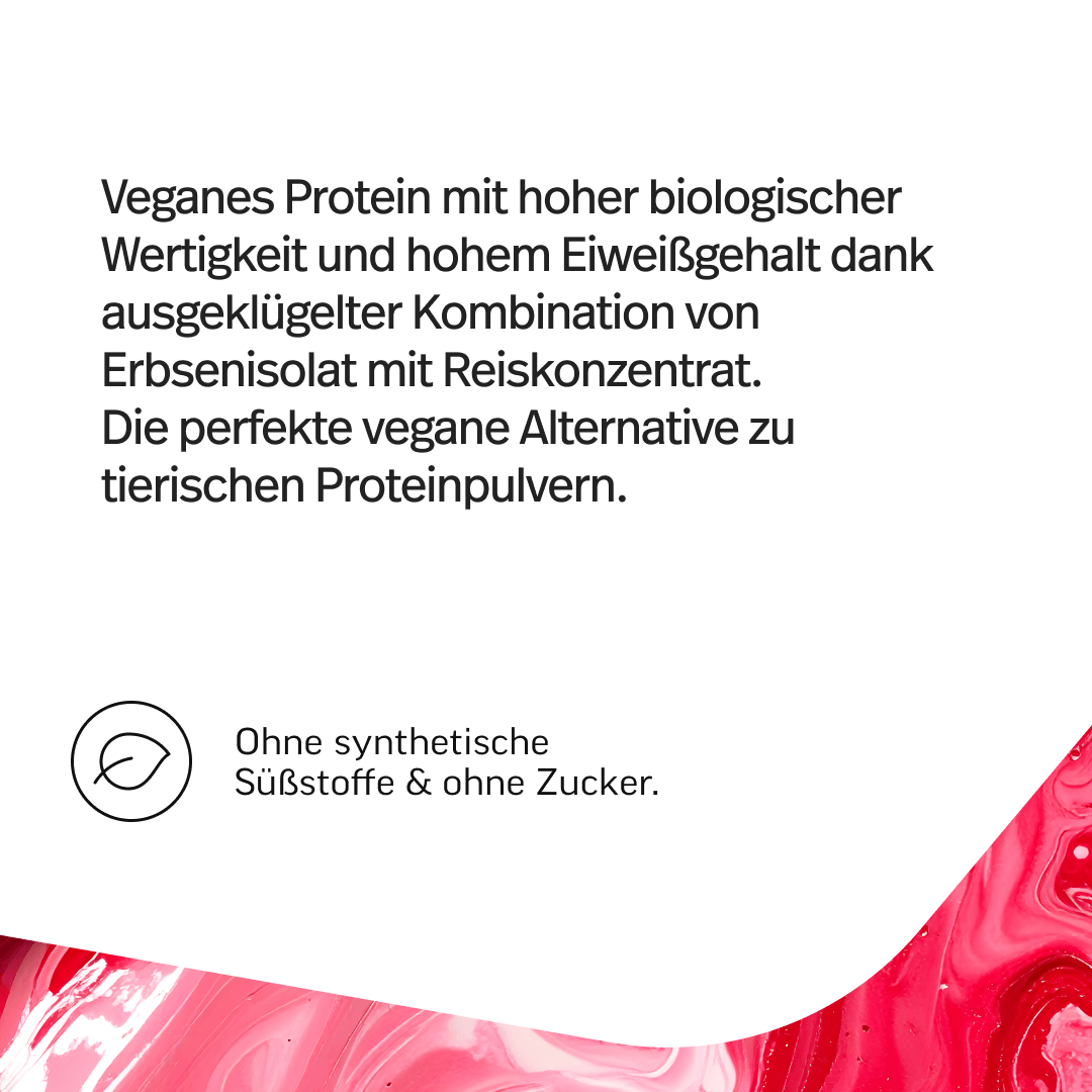 Veganes Proteinpulver