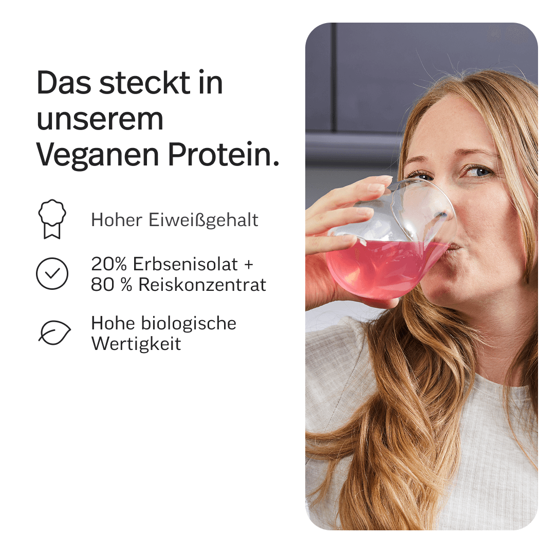 Veganes Proteinpulver
