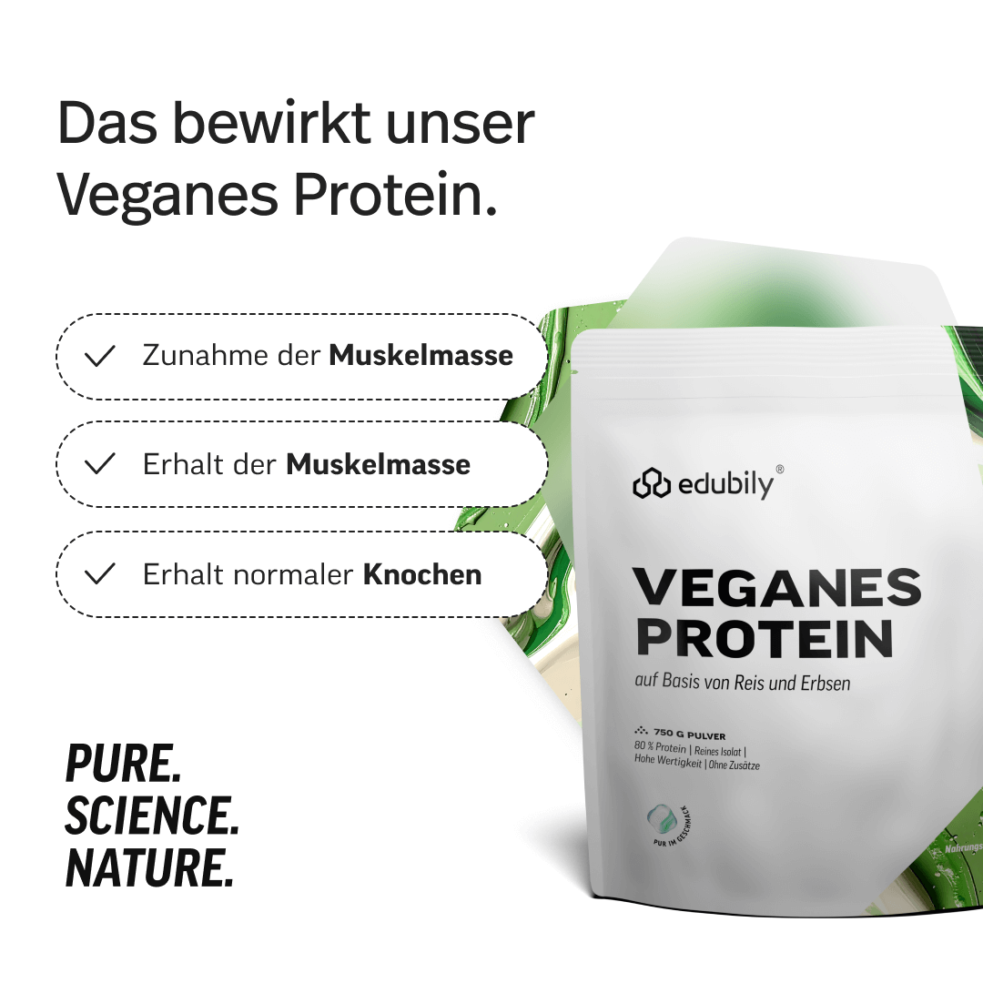 Veganes Proteinpulver