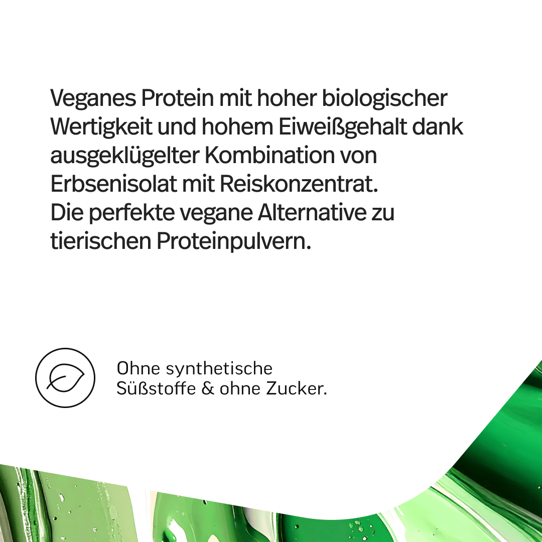 Veganes Proteinpulver