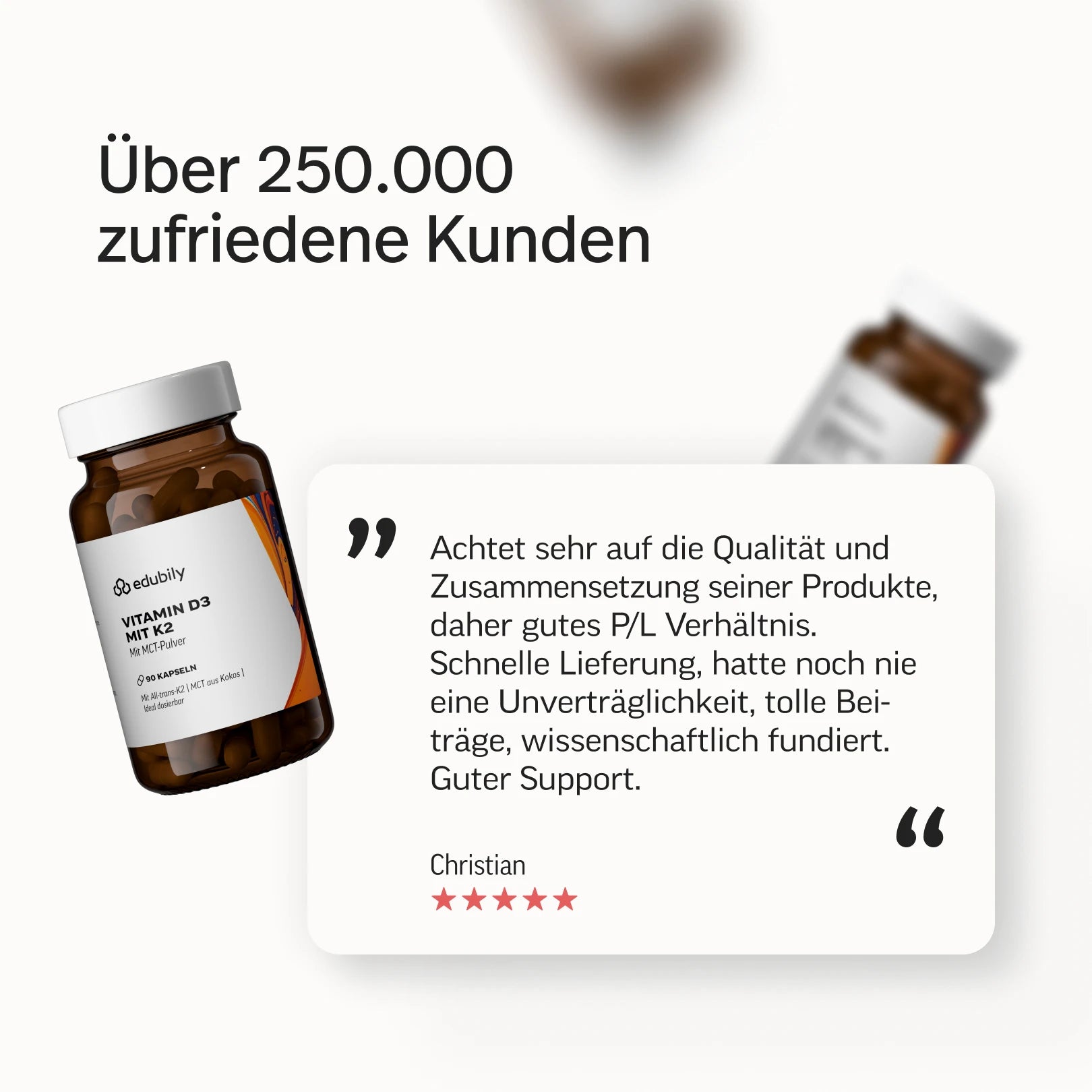 Vitamin D3 mit K2 Kapseln