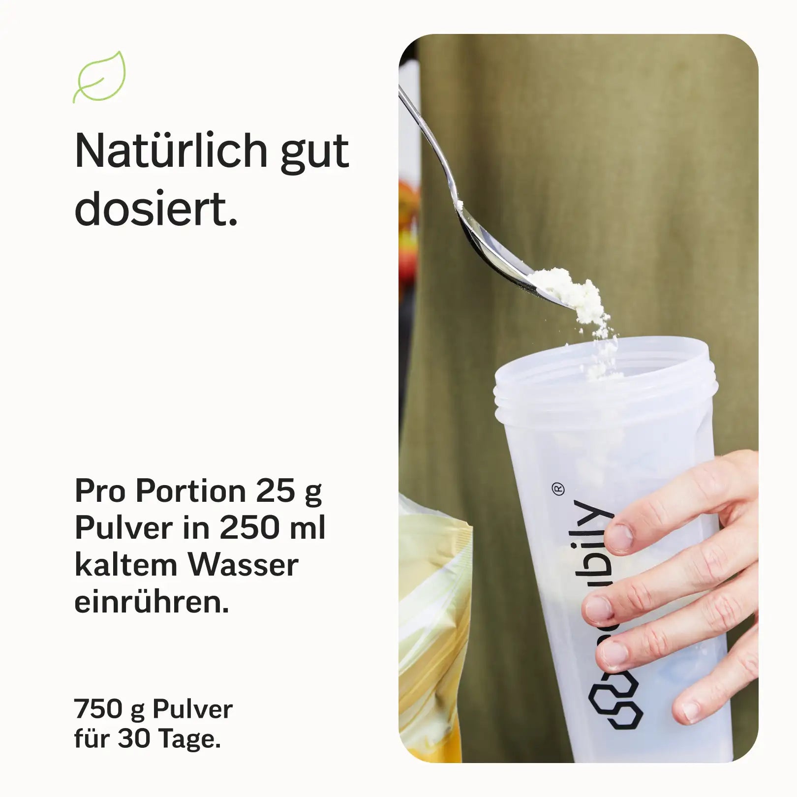 Whey-Isolat Pulver aus Weidemilch - Neutral