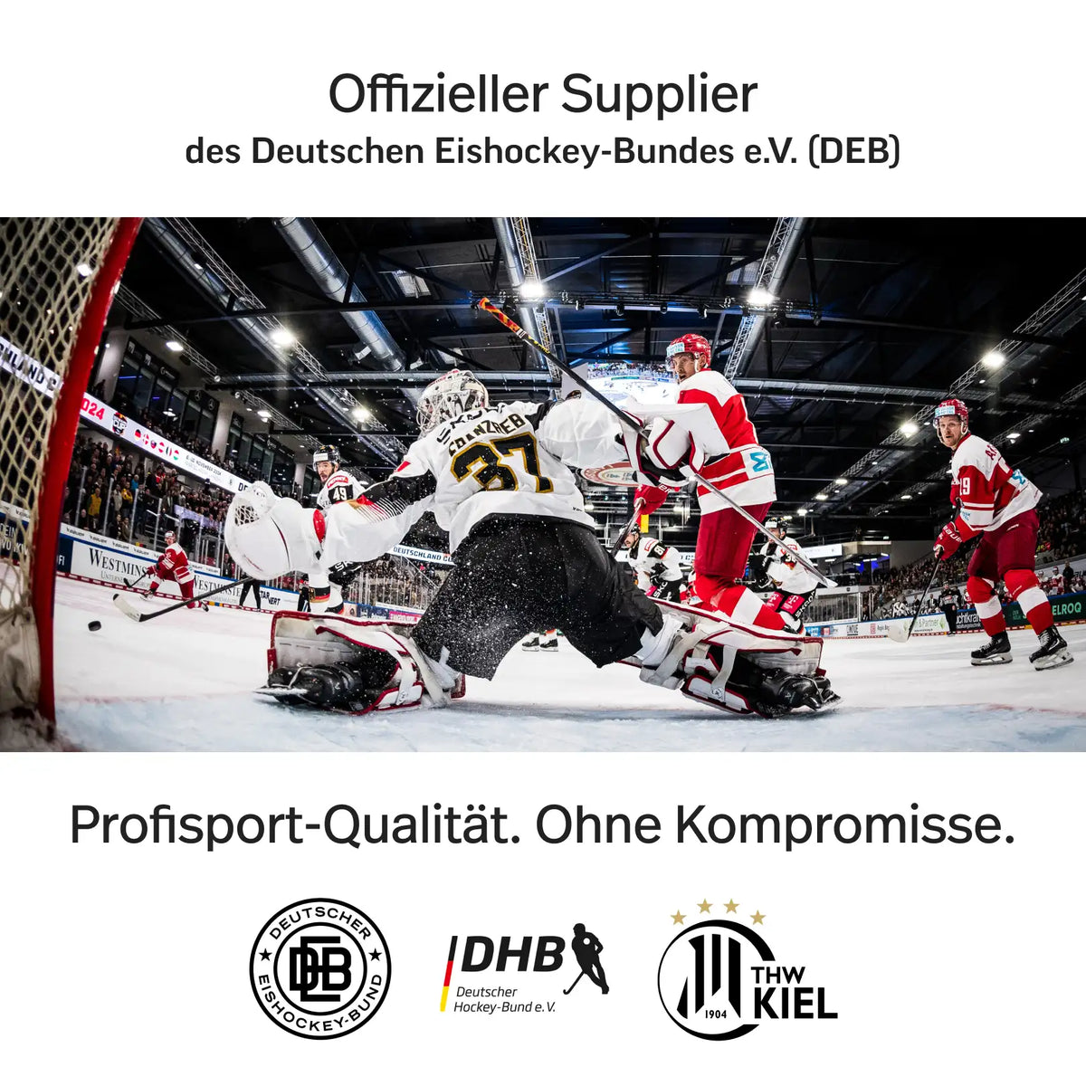 edubily – Offizieller Supplier des Deutschen Eishockey-Bundes e.V. (DEB), Deutscher Hockey-Bund e.V. und THW Kiel