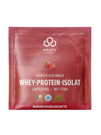 whey isolat erdbeer probe