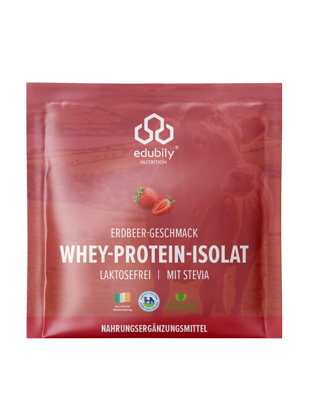 whey isolat erdbeer probe