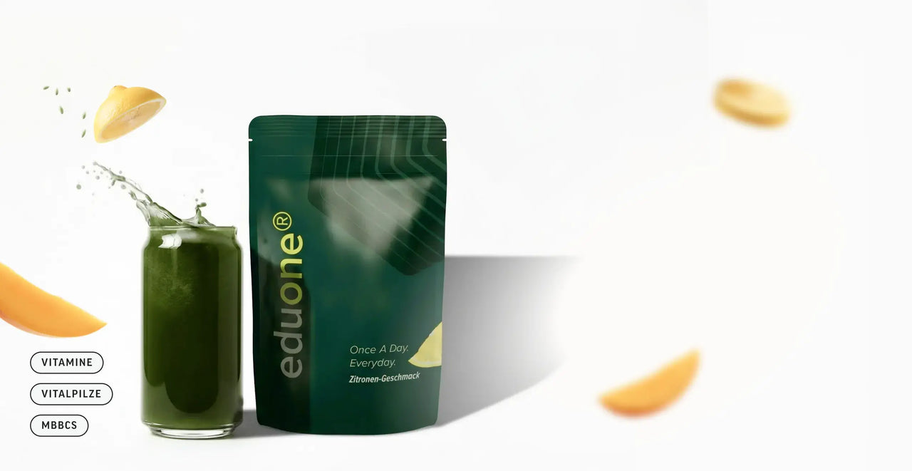 Grün im Glas. Nicht hinter den Ohren.