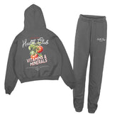 Outfit Tomate Hoodie + Jogginghose