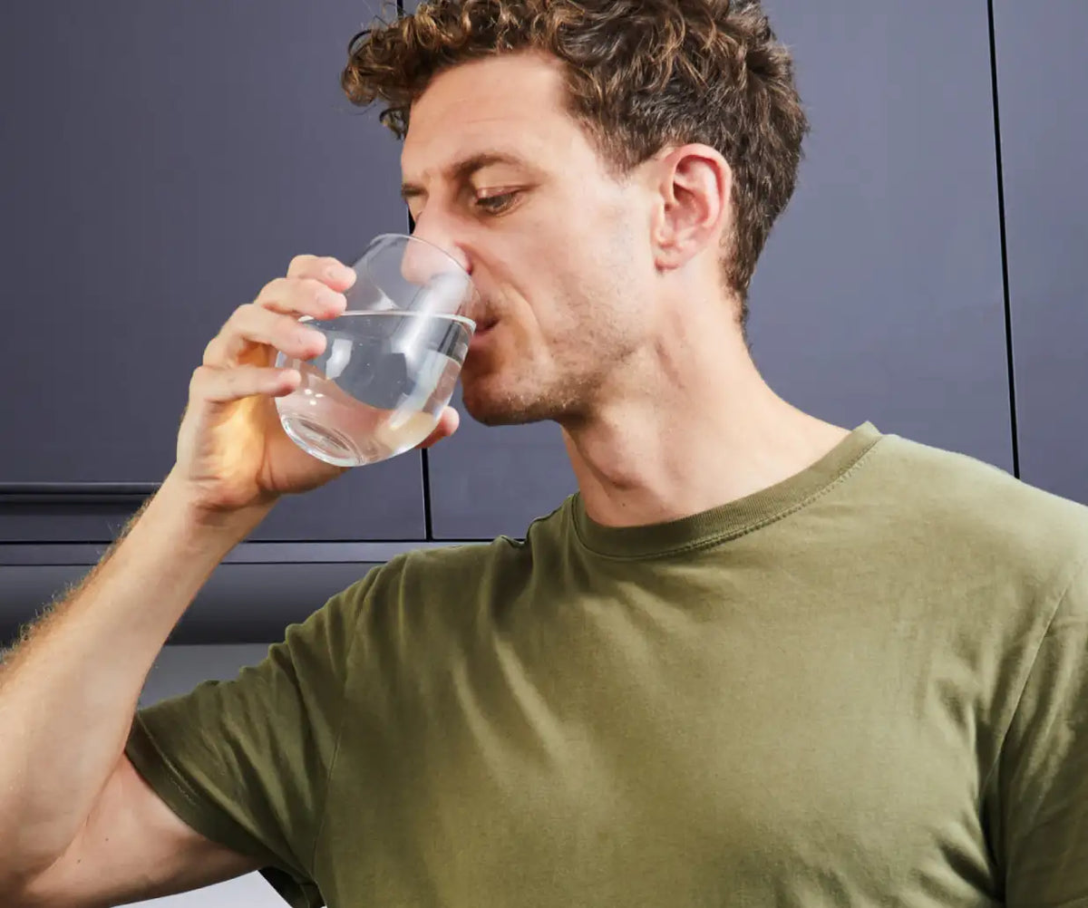 Schritt 3 Glas Pulver weiß