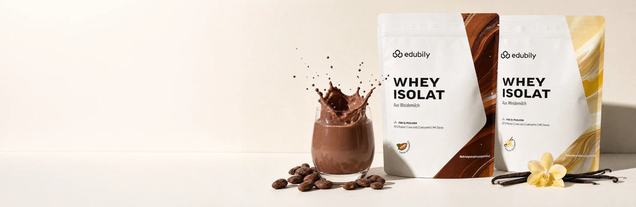Hochwertiges Whey-Isolat aus Weidemilch